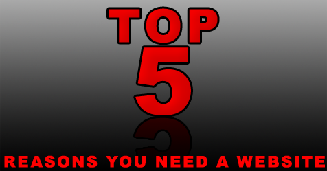 Top 5 Reasons You Need A Website